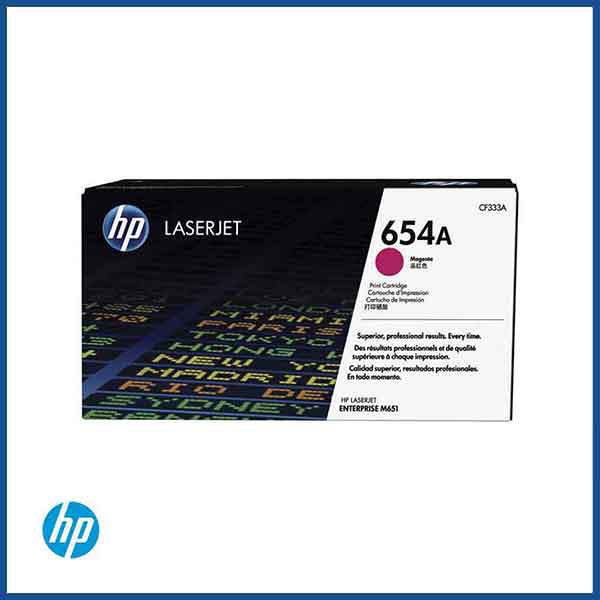 HP 654A (CF333A) Magenta Toner Cartridge 